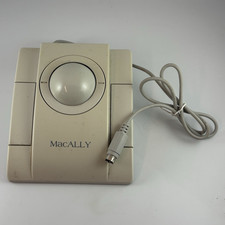 Vintage MacAlly ADB Trackball Mouse Model MTB01 for Vintage Apple Mac-UNTESTED picture