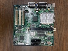 Vintage Socket 370 Motherboard - Intel 440ZX Chipset - Celeron - Retro PC Parts picture