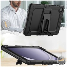 SaharaCase Raider Kickstand Case, Galaxy Tab A11+/A9+, Black picture