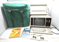 Radio Shack Tandy TRS-80 Model 4P Portable Computer w/Manuals/Softcase  26-1080 picture