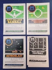 VINTAGE 1982 M NETWORK FOR ATARI INSTRUCTIONS LOT (4) picture