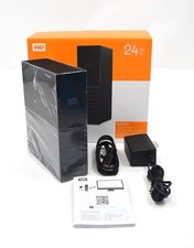 WD My Book 24TB Desktop Hard Drive (WDBBGB0240HBK-NESN) Backup - Black picture