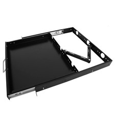 RAISING ELECTRONICS 1U Rack Mount Sliding Keyboard Tray Cantilever for Server... picture