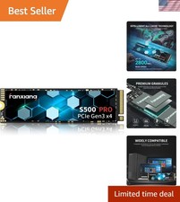 S500 Pro 256GB NVMe SSD M.2 PCIe 3.0, Gen 3x4 2280 Internal Solid State Drive... picture