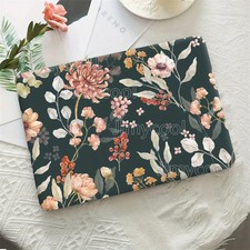 2 Side Rendering Laptop Protective Bright Floral Style Shell Film Decorative picture