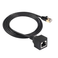 SinLoon Cat8 LAN Cable,Ethernet Extension Cable,High Speed 1M/3.3FT, black  picture