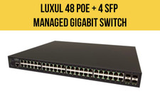 Luxul 1Gb L2/L3 Managed Switch - 48 PoE+, 4 (10G) SFP (SW-610-48P-F) picture