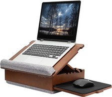 Wooden Tilting Lap Desk for Writing, Drawing, Laptop 15