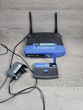 Linksys WRT54GS v.2 Wireless-G 2.4 Ghz Broadband 4PORT 802.11g Router adapter GD picture