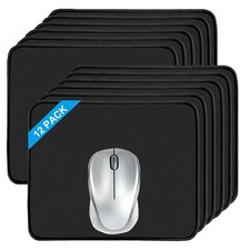 12 Pack Mouse Pad,Computer Mouse Pads with Non-Slip Rubber Base,Washable Mous... picture