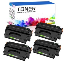 4PK Q7553X 53X Toner Cartridge Fits For HP Laserjet P2015d P2015dn M2727NF MFP picture