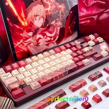 Honkai:Star Rail Mydei Keycap Side Engraved PBT Cherry MX 140 Keys For Keypads picture