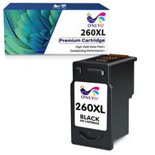 1PK PG-260XL Black Ink Cartridge For Canon PIXMA TS5320 TR7020 TR7020a Printer picture
