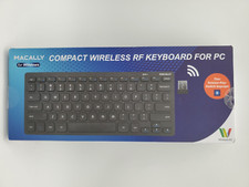 Macally Compact Wireless RF Keyboard for Windows PC NEW Factory Sealed QWERTY picture