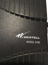 Westell DSL2+ Router - 6100, Model: C90-610015-06, cables & power adapter picture