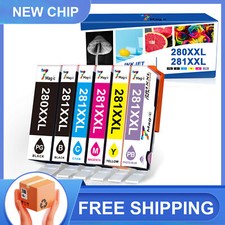 PGI-280XXL CLI-281XXL Ink Cartridge + chip for Canon TS6320 TR8520 TR8620 TR8622 picture