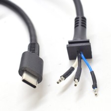 10pcs 1.8M/6ft Universal USB C Type C 3 wires Data Charger Pigtail Cord Cable picture