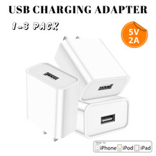 New USB Charger 5V 2A Power Adapter US Plug For Samsung Apple iPhone 14 13 12 11 picture