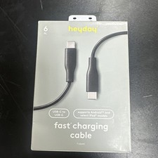 heyday Essentials 6ft USB-C to USB-C Extension Cable - Phone Charger picture