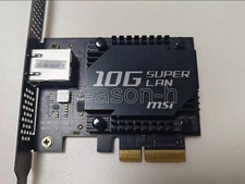MSI MS-B912E 10G Super LAN Card | Intel 10GbE PCIe x4 RJ45 picture