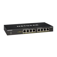 NETGEAR PoE Switch 8 Port Gigabit Ethernet Unmanaged Network Switch (GS308PP) - picture