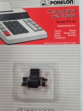 Vtg 1995 Porelon Calculator Ink Roller Model PR-42 USA Made  picture