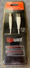 Gigaware 6 ft USB-A To USB-B Male Cable 26 - New, Unopened picture