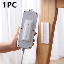 1/2/5/10PCS Self Adhesive Desktop Socket Fixer Hanging Power Strip Cable picture