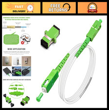 5M Armored SC/APC to SC/APC Fiber Optic Cable, Single Mode Jumper 9/125um, LSZH picture