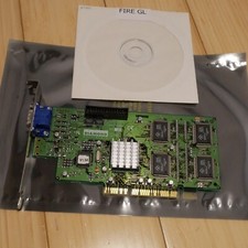 Diamond Fire GL 1000 1K PRO 8 MB AGP Video Card VGA & Driver CD - Tested 06 picture