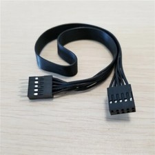 PC computer motherboard USB 9pin 9p Male to Female extension data cable 30cm picture
