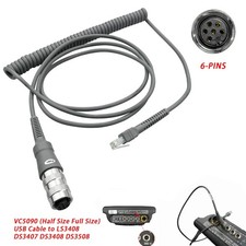 6-Pin USB SCANNER CABLE LS3408 To VC5090 DS3508 25-71918-01R CBL-71918-11R USA picture