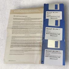 Microsoft MS-DOS Version 5.0 WIN Laboratories COMPLETE System Disk & Users Guide picture