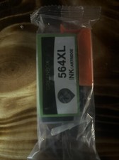 Green Box 564XL K Black Ink Cartridge New Sealed No Box picture