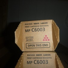 Genuine Ricoh Savin Lanier MP C6003 841851 Magenta Print Cartridge NEW picture