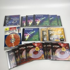 Lot Blank Media CD-R CD-RW DVD-R DVD+RW Mixed Brands Maxell TDK Memorex picture