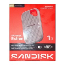 SanDisk Extreme Portable SSD 1TB 2000MB/s USB-C IP65 SDSSDE7W-1T00-AW25 Sealed picture