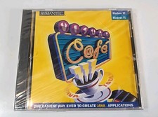 RARE Visual Cafe Windows NT 95 Symantec Java 1996 Sealed/New Vintage PC Software picture