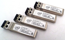 LOT OF 4 - INTEL SFP+ 1000BASE-SX, 10GBASE-SR Transceiver (FTLX8571D3BCV-I3) picture