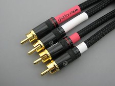 A09 (2m 6.5ft) --- Pair Canare L-4E6S RCA HiFi Amplifier DAC Hi-End Audio Cables picture