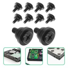 10 Pcs Shock Absorbing Screws Hard Drive Disk Damping Computer Replacement Case picture