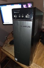 Lenovo 90BJ Desktop PC with HP EliteDisplay E201 Monitor , Keyboard/Mouse picture