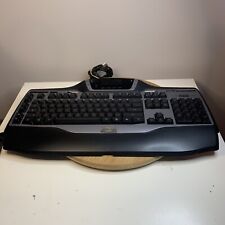 Logitech G15 Gaming Keyboard Y-UG75 Wired USB Illuminated Screen Tested picture