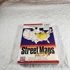 NIB Precision Street Maps CD ROM Windows 95 3.1 1997 picture
