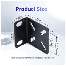 Adjustable Hole Distance Rack Mount Kit for D-Link, Linksys picture