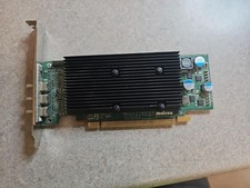 MATROX M SERIES M9138-E1024LAF 3x MINIDISPLAYPORT PCIe VIDEO GRAPHICS CARD ADAPT picture