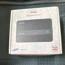 Samsung Verizon 4G LTE Wi-Fi Hotspot Modem SCH-LC11 Black Wireless picture