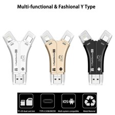 4in1 USB i-Flash Drive Micro SD/TF Memory Card Reader Adapter For Android iPhone picture