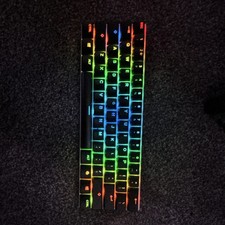 MOTOSPEED CK62 Mechanical Wired RGB Illuminated Compact Keyboard White QWERTY picture