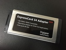 SD/SDHC/SDXC to Expresscard Adapter Reader support 64GB 128GB 256GB picture